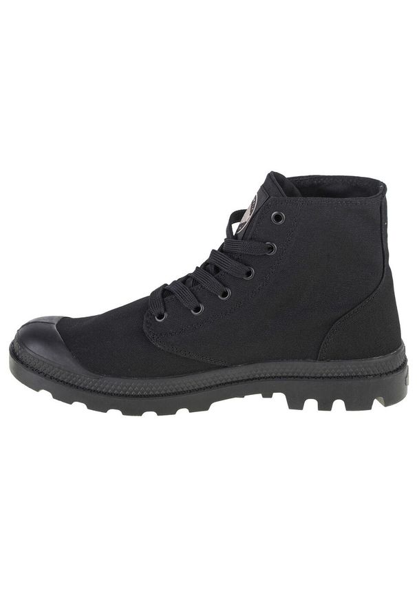Buty do chodzenia męskie Palladium Boots Pampa HI. Kolor: czarny. Materiał: guma, materiał, syntetyk. Sport: turystyka piesza