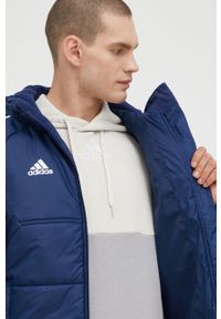 adidas Performance kurtka męska kolor granatowy zimowa. Kolor: niebieski. Materiał: materiał. Długość rękawa: raglanowy rękaw. Długość: długie. Sezon: zima #4