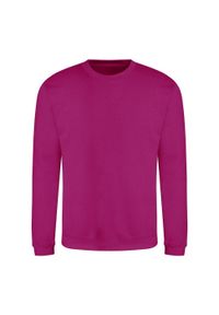AWDIS - Zwykła Bluza Unisex Dla Dorosłych. Kolor: różowy