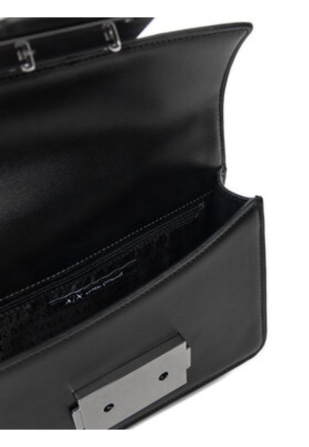 Armani Exchange Torebka XW000071 AF12039 UC001 Czarny. Kolor: czarny. Materiał: skórzane
