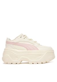 Puma Sneakersy Karmen X TRA 400369 08 Écru. Materiał: skóra