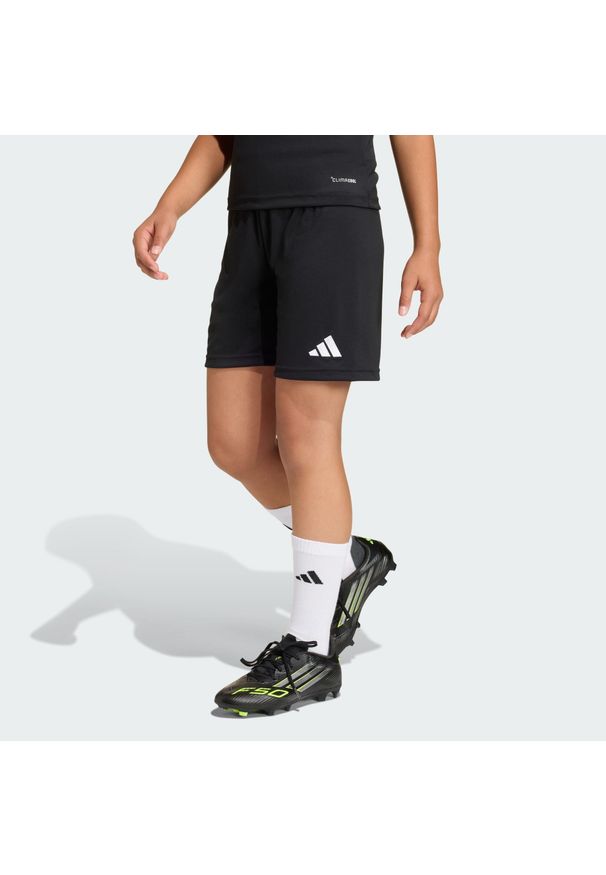 Adidas - Dziecięce szorty Entrada26. Kolor: czarny, wielokolorowy, biały. Styl: sportowy
