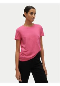 Vero Moda T-Shirt Paula 10243889 Różowy Regular Fit. Kolor: różowy. Materiał: bawełna