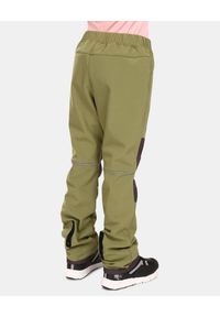 Dziecięce spodnie softshell Kilpi RIZO-J. Kolor: zielony. Materiał: softshell. Sezon: lato. Sport: turystyka piesza