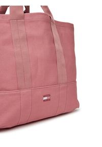 Tommy Jeans Torebka Tjw Tote Edition Canvas AW0AW17542 Różowy. Kolor: różowy #3