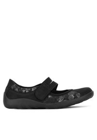 Remonte Baleriny CEO-R3510-03 Czarny. Kolor: czarny. Materiał: materiał #1