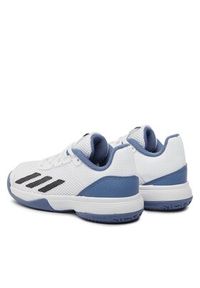 Adidas - adidas Buty Courtflash Tennis Shoes IG9536 Biały. Kolor: biały. Materiał: materiał #6