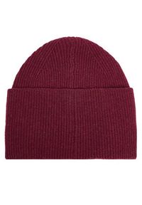 Hugo Czapka Xaff 50496011 Bordowy. Kolor: czerwony. Materiał: wełna #2