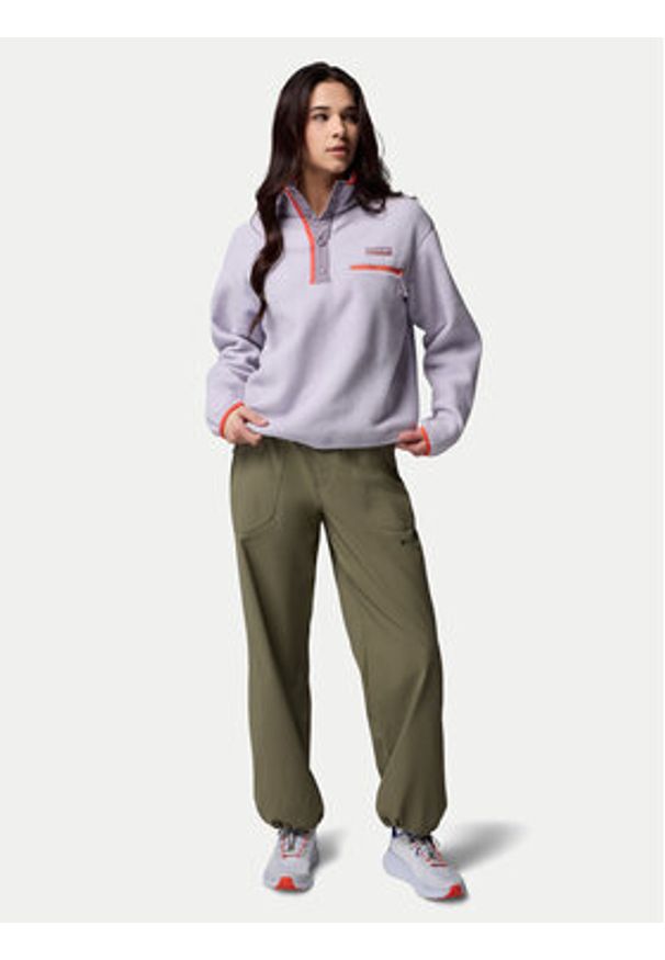columbia - Columbia Polar Helvetia™ II 2092231 Fioletowy Regular Fit. Kolor: fioletowy. Materiał: syntetyk