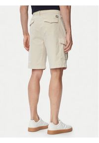 Guess Szorty materiałowe M6GDVA W1703 Kremowy Regular Fit. Kolor: kremowy. Materiał: bawełna #5
