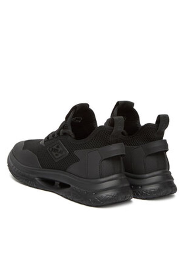 Replay - REPLAY Sneakersy Milefor Base GMSE8.000.C0001T Czarny. Kolor: czarny. Materiał: materiał