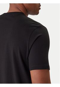 Karl Lagerfeld - KARL LAGERFELD T-Shirt 755052 561224 Czarny Regular Fit. Typ kołnierza: dekolt w karo. Kolor: czarny. Materiał: syntetyk #5