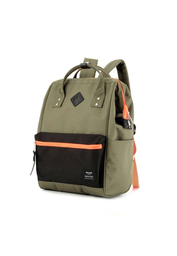 Plecak sportowy Himawari 9003 zielony. Kolor: zielony. Materiał: tkanina, poliester. Styl: sportowy