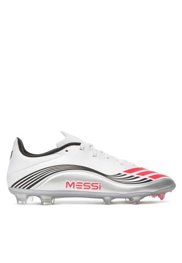 Adidas - adidas Buty do piłki nożnej F50 Messi League JP7446 Biały. Kolor: biały. Materiał: skóra