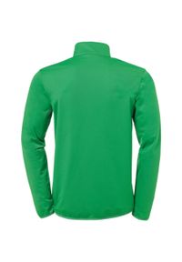 UHLSPORT - Kurtka dziecięca z zamkiem 1/4 Uhlsport Essential. Typ kołnierza: kołnierzyk stójkowy. Kolor: zielony, biały, wielokolorowy. Sport: piłka nożna #2