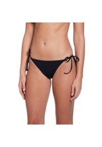 Dół od stroju pływackiego Nike Essential Tie String Bikini. Kolor: czarny