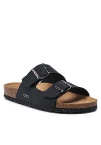 CMP Klapki Eco Thalitha Slipper 3Q91017 Czarny. Kolor: czarny. Materiał: skóra #3