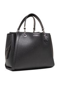 Emporio Armani Torebka Y3D159 YFN6E 88197 Czarny. Kolor: czarny. Materiał: skórzane