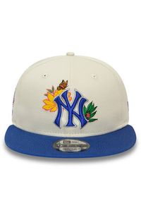 New Era Czapka z daszkiem Mlb Floral 950 Nyy 60503505 Beżowy. Kolor: beżowy. Materiał: materiał