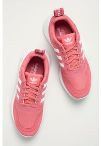 adidas Originals - Buty Multix FZ3455. Nosek buta: okrągły. Zapięcie: sznurówki. Kolor: różowy. Materiał: guma. Obcas: na platformie #2