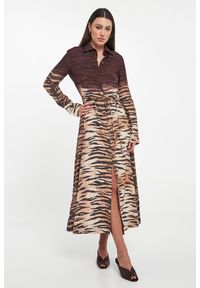 Pinko - Sukienka w zwierzęcy wzór Annabel PINKO. Wzór: motyw zwierzęcy #1