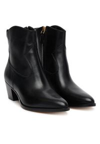 Lauren Ralph Lauren - LAUREN RALPH LAUREN Botki 802967822001 Czarny. Kolor: czarny. Materiał: skóra #4