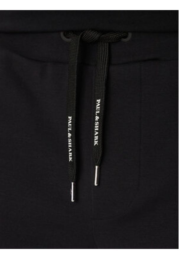 PAUL & SHARK - Paul&Shark Szorty sportowe 25411850 Czarny Regular Fit. Kolor: czarny. Materiał: bawełna. Styl: sportowy