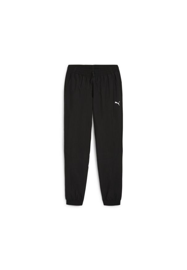 Spodnie sportowe męskie Puma Woven. Kolor: czarny