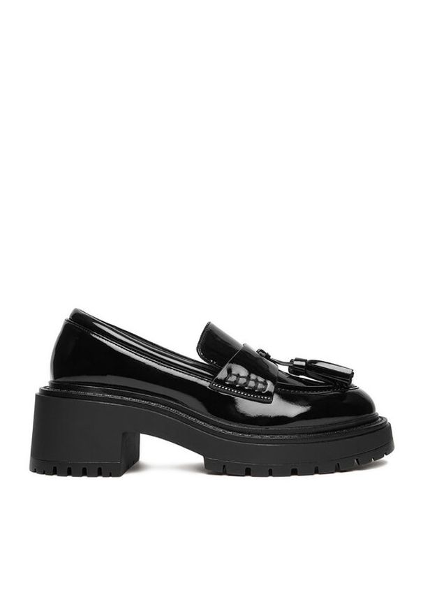 Badura Loafersy C-AVIANA-PM014-03 Czarny. Kolor: czarny. Materiał: skóra, lakier