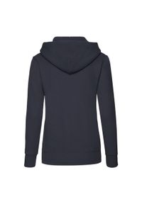 FRUIT OF THE LOOM - Bluza Damska Z Kapturem. Typ kołnierza: kaptur. Kolor: niebieski