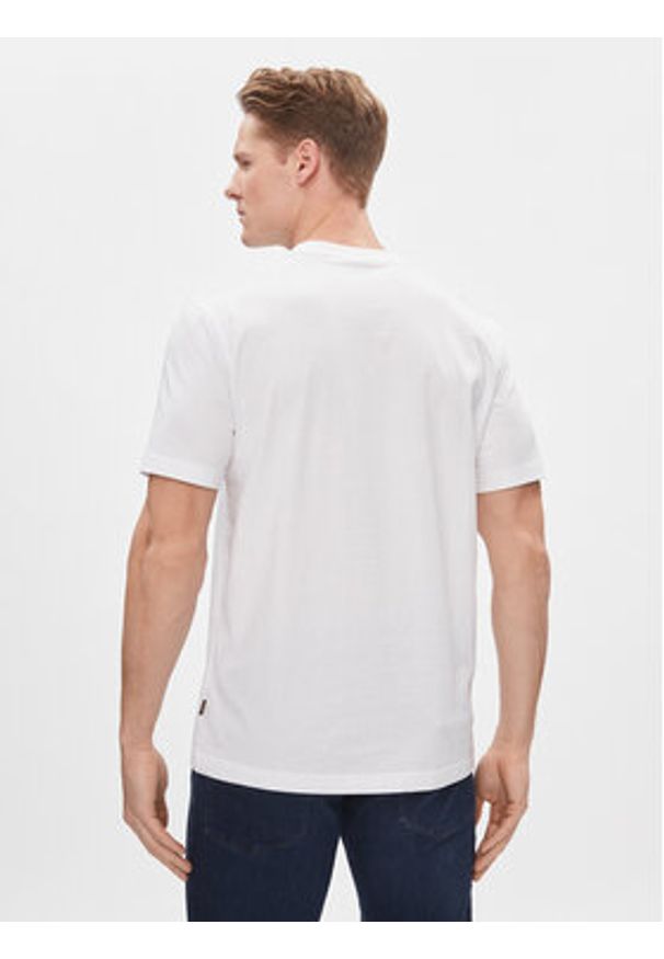 BOSS - Boss T-Shirt Teeheavyboss 50510009 Beżowy Regular Fit. Kolor: beżowy. Materiał: bawełna