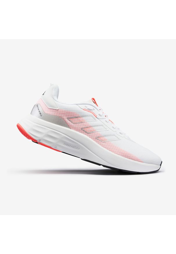 Buty do biegania damskie Adidas Speedmotion. Kolor: biały, wielokolorowy, pomarańczowy. Materiał: materiał. Szerokość cholewki: normalna