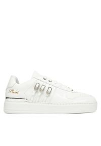 Philipp Plein - PHILIPP PLEIN Sneakersy FAES WSC2780 PLE075N Biały. Kolor: biały. Materiał: skóra #1