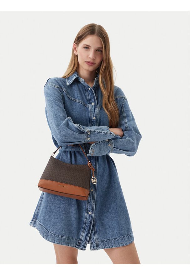 MICHAEL Michael Kors Torebka 32S6G3PC1B Brązowy. Kolor: brązowy. Materiał: skórzane