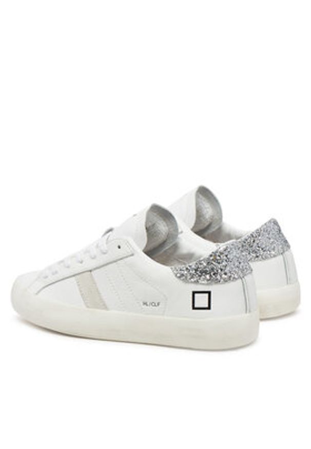 D.A.T.E. Sneakersy W421-HL-CA Biały. Kolor: biały. Materiał: skóra