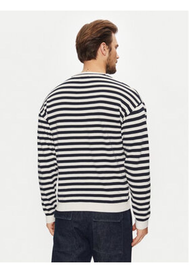 Jack & Jones - Jack&Jones Sweter Calvin 12269031 Czarny Relaxed Fit. Kolor: czarny. Materiał: bawełna
