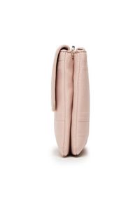 Calvin Klein Torebka Re-Lock Dbl Xbody W/Flap Quilt K60K609686 Różowy. Kolor: różowy. Materiał: skórzane
