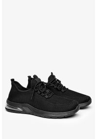 Casu - Czarne buty sportowe sznurowane casu h213-4. Kolor: czarny #2