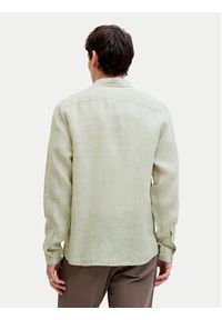 Jack & Jones Koszula Lawrence 12293563 Zielony jasny Regular Fit. Kolor: zielony. Materiał: len #7