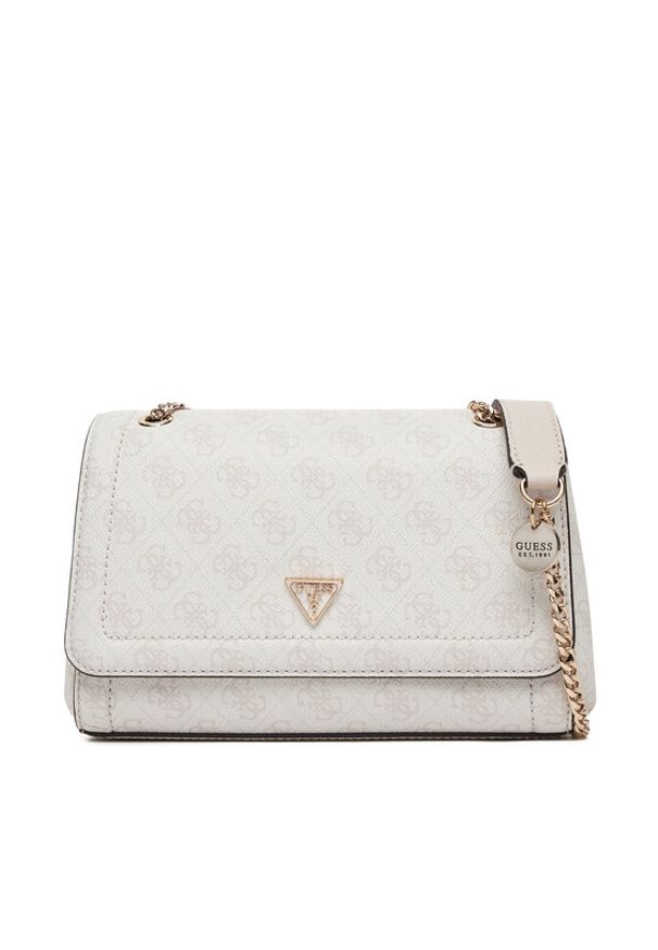 Guess Torebka Noelle II HWBG96 72210 Écru. Materiał: skórzane