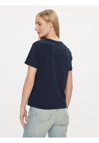 Tommy Jeans T-Shirt Script DW0DW17367 Niebieski Regular Fit. Kolor: niebieski. Materiał: bawełna #2