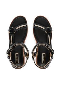 Liu Jo Sandały Flo 05 SA6151 EX226 Czarny. Kolor: czarny. Materiał: skóra #6