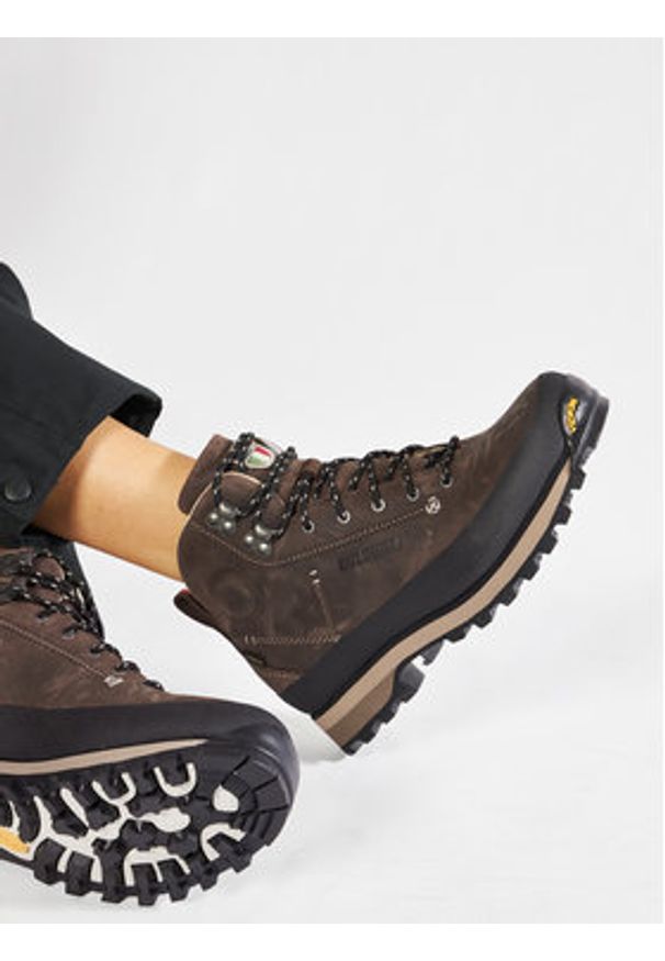 Dolomite Trekkingi Cinquantaquattro Trek Gtx GORE-TEX 271852-300 Brązowy. Kolor: brązowy. Materiał: skóra, nubuk