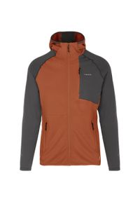 Viking - Bluza męska VIKING Birger Man rozpinana z kapturem. Typ kołnierza: kaptur. Kolor: pomarańczowy. Styl: sportowy. Sport: turystyka piesza #1