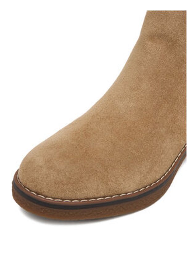 Clara Barson Botki CEO-LM13355-X06 Beżowy. Kolor: beżowy. Materiał: materiał