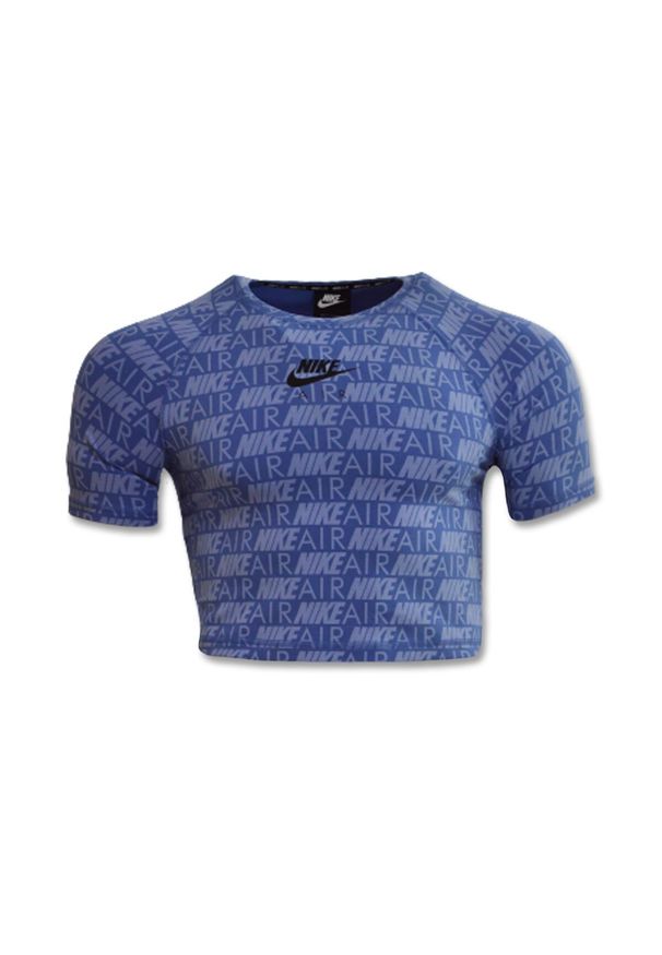 Koszulka Nike Air AOP Top Wmns - AR3445-458. Kolor: fioletowy. Sport: piłka ręczna