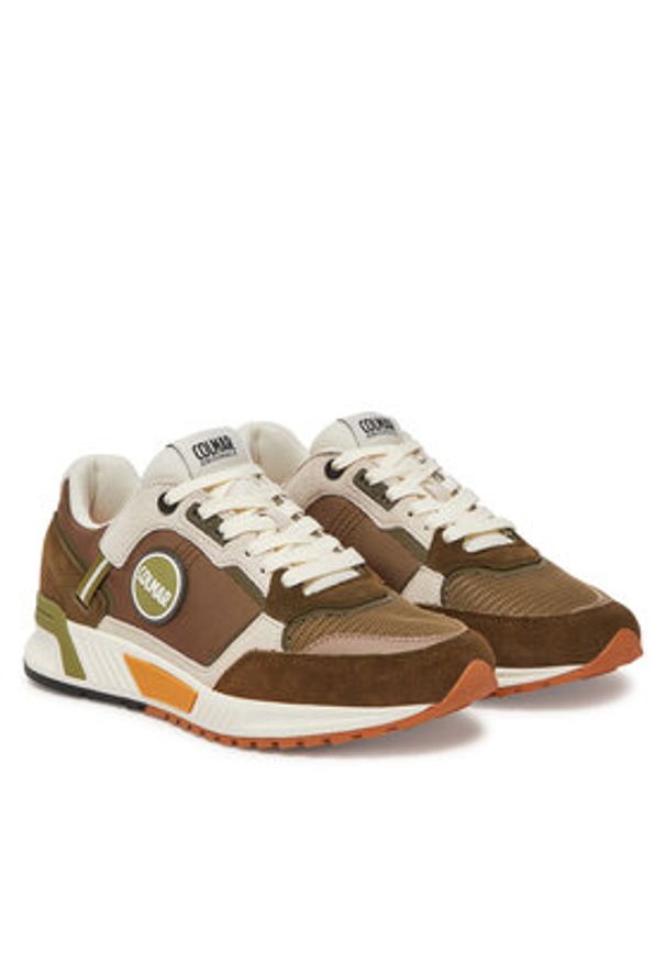 Colmar Sneakersy Dalton SS25/031 Zielony. Kolor: zielony. Materiał: skóra, zamsz