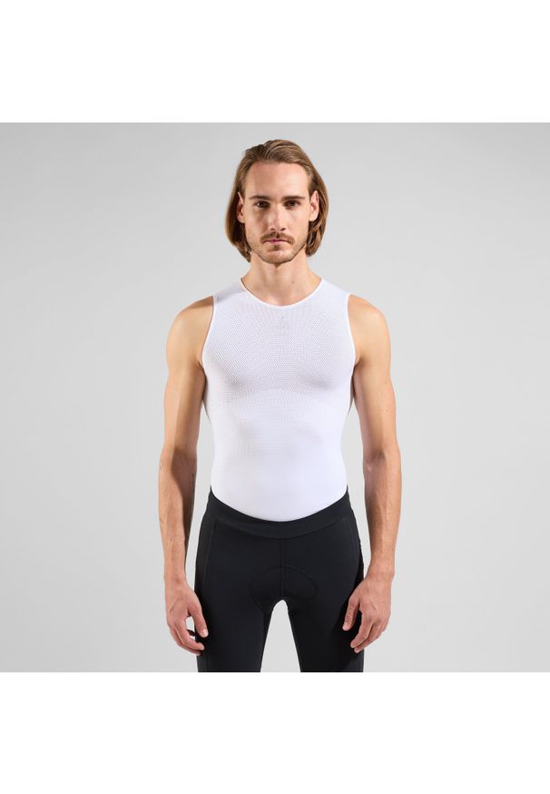 Podkoszulek rowerowy męski Odlo ZEROWEIGHT PERF. Kolor: biały