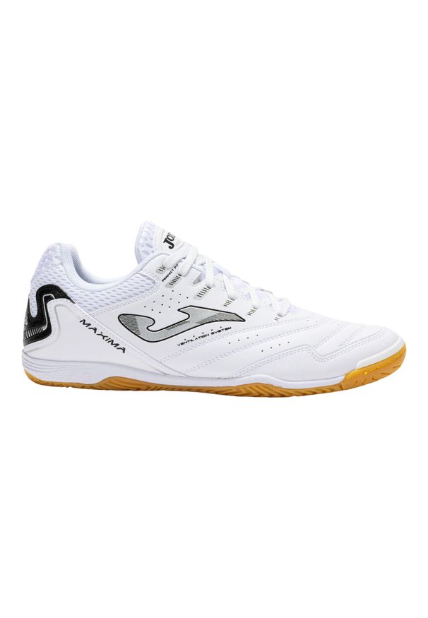 Buty piłkarskie Joma Maxima 25 IN. Kolor: biały. Materiał: syntetyk, materiał. Sport: piłka nożna