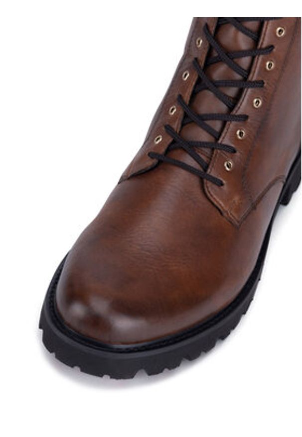 Remonte Trzewiki D8664-25 Brązowy. Kolor: brązowy. Materiał: skóra